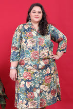 Thumbnail for Monjolika Fashion Multicolor Rayon Floral Print Classic Co-Ord Set