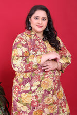 Thumbnail for Monjolika Fashion Multicolor Rayon Floral Print Classic Co-Ord Set
