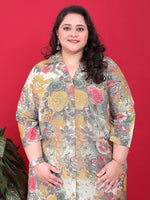 Thumbnail for Monjolika Fashion Multicolor Rayon Floral Print Classic Co-Ord Set