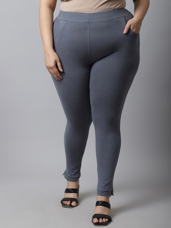 TAG 7 Women Plus Size Cotton Ankle Length Leggings - Distacart