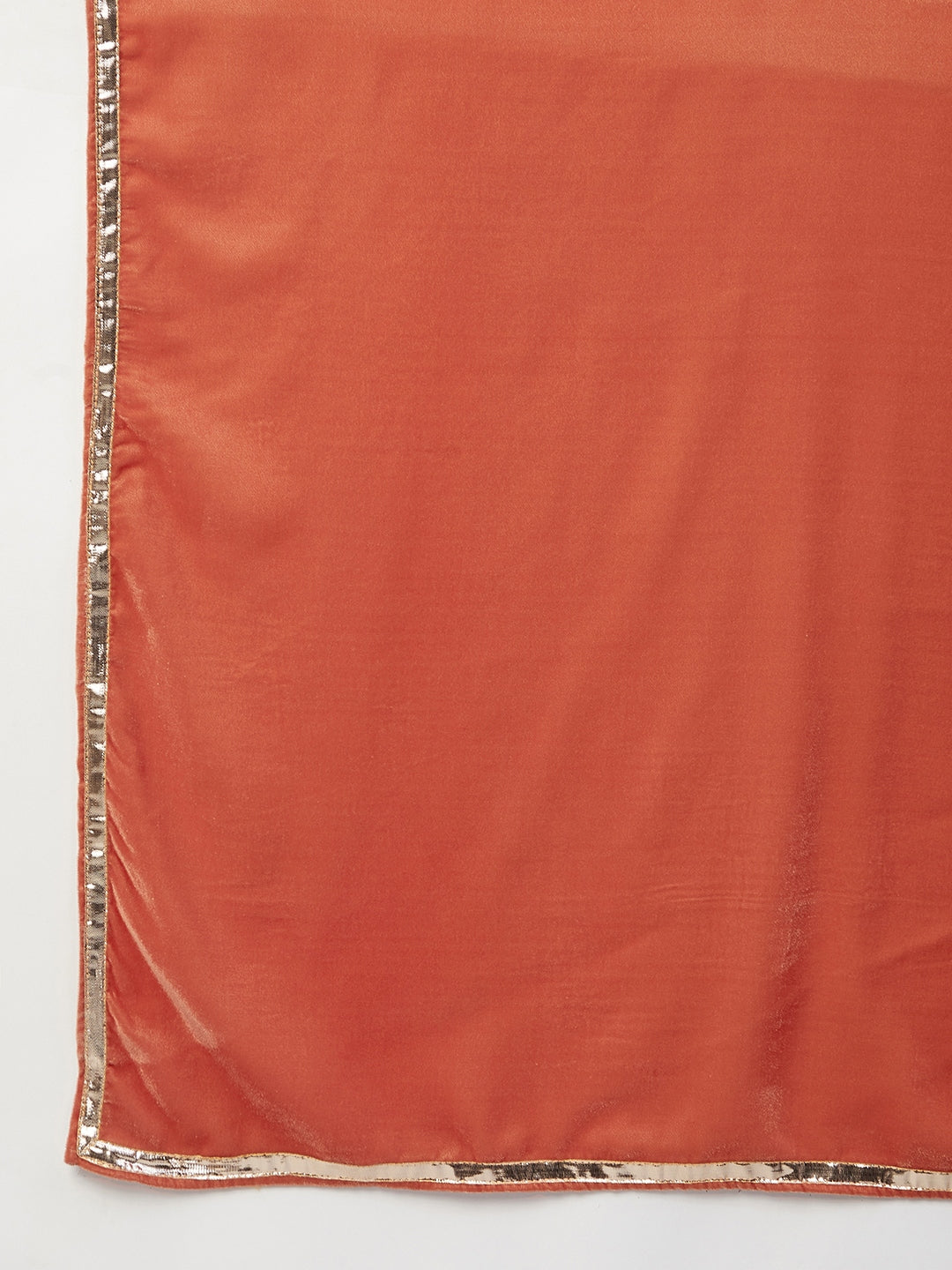 InWeave Rust Solid Velvet Shawl - Distacart