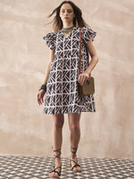 Thumbnail for InWeave Black Ivory Short Dress - Distacart