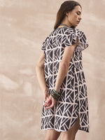 Thumbnail for InWeave Black Ivory Short Dress - Distacart