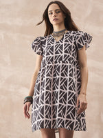 Thumbnail for InWeave Black Ivory Short Dress - Distacart