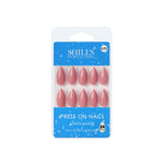 Thumbnail for shills professional reusable press on nails almond spn629