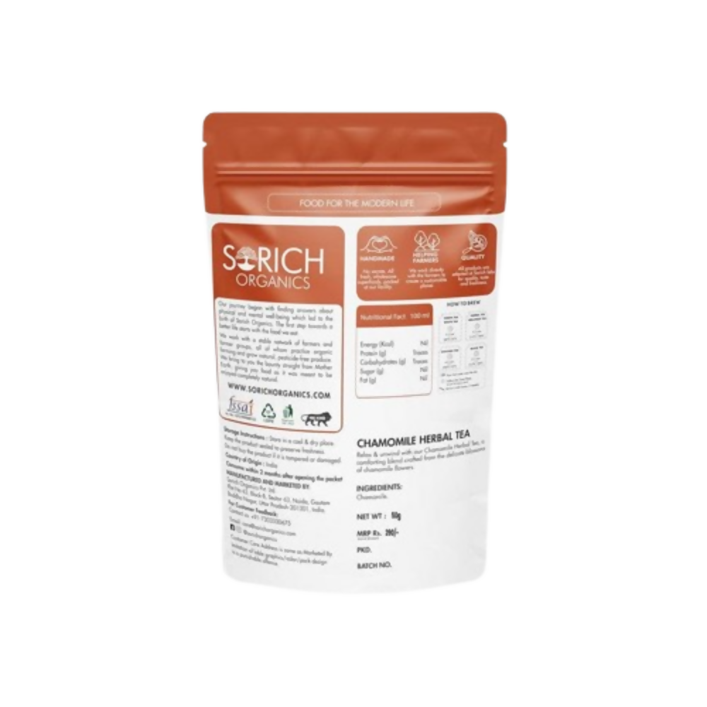 Sorich Organics Chamomile Flower Herbal Tea