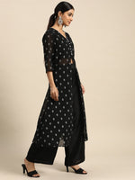 Thumbnail for All About You Ethnic Motifs Print High-Slit Kurta with Palazzos - Distacart