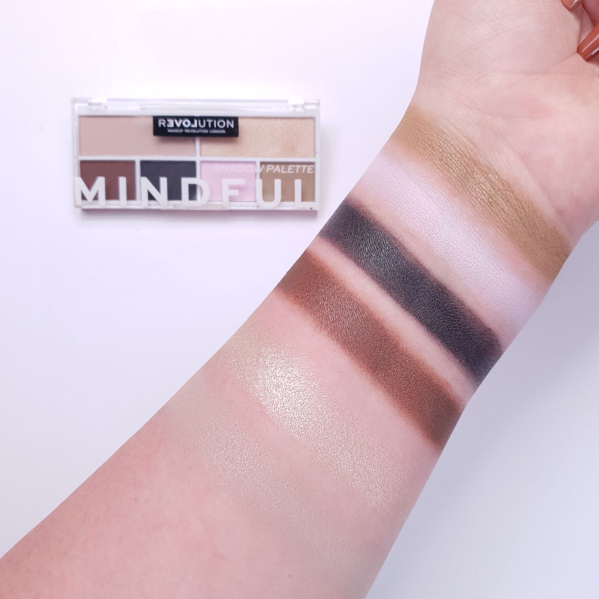 Makeup Revolution Relove Colour Play Eyeshadow Palette - Mindful Palette - Distacart