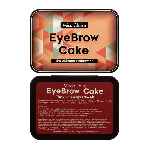 Miss Claire Eyebrow Cake Tin - 02
