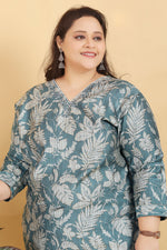Thumbnail for Monjolika Fashion Grey Premium Lichi Viscose Hand Work Classic Salwar Suit