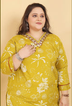 Thumbnail for Monjolika Fashion Mustard Premium Rayon Hand Work Classic Salwar Suit