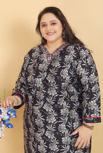 Thumbnail for Monjolika Fashion Black Lichi Viscose Hand Work Classic Salwar Suit