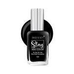 Thumbnail for Swiss Beauty Slay Nail Color Ultra Shine Formulation - 22 Mid Night - Distacart