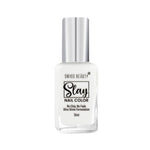 Thumbnail for Swiss Beauty Slay Nail Color Ultra Shine Formulation - 23 Flat White - Distacart
