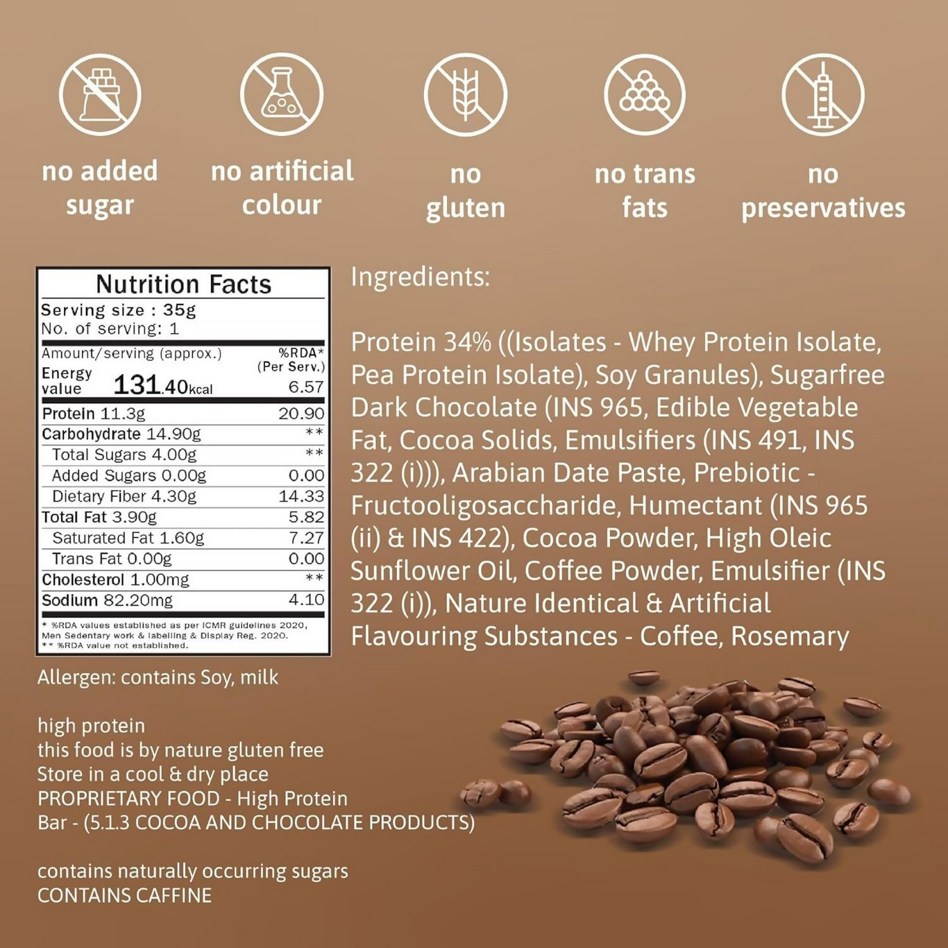 Phab Assorted Protein Bar - Dista