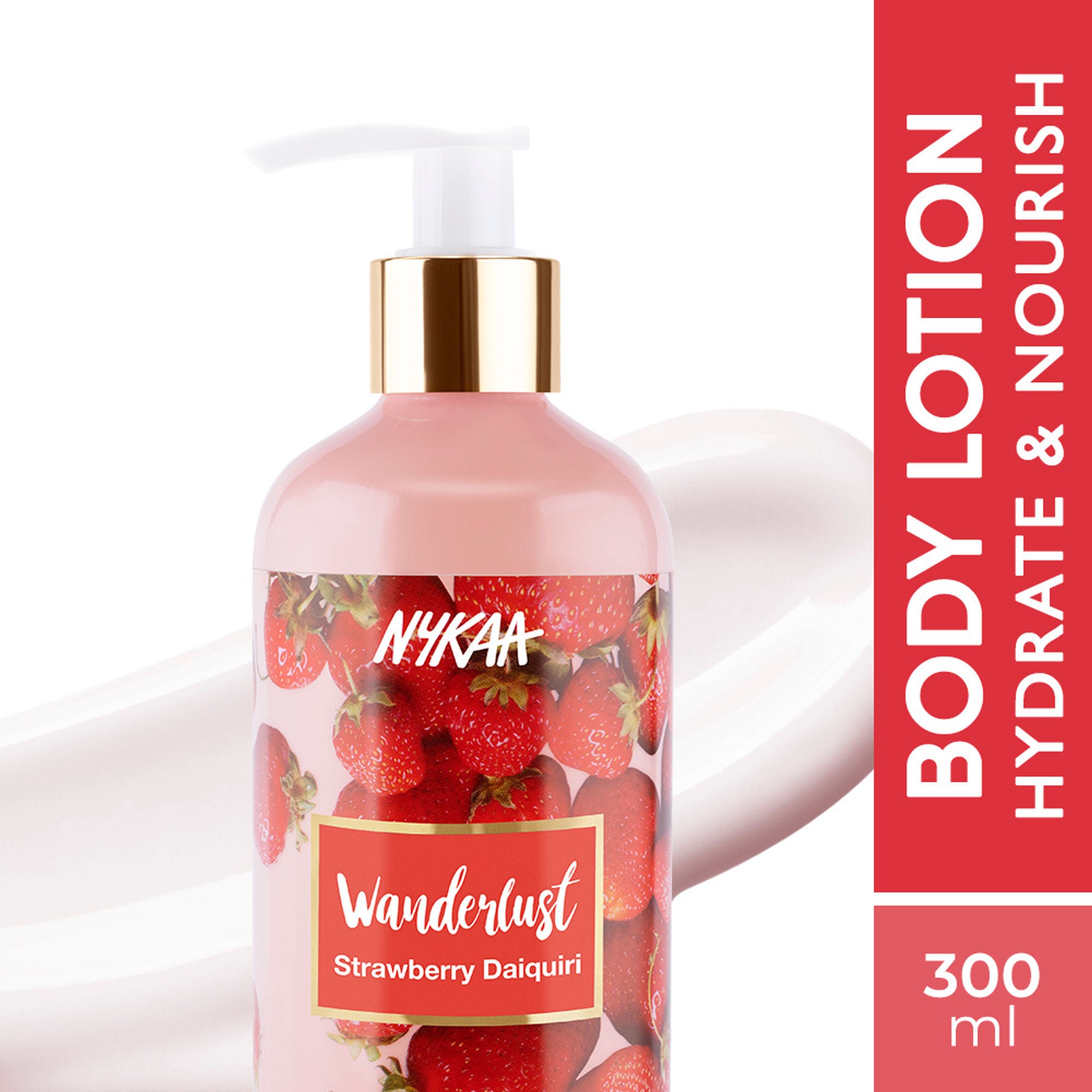 Wanderlust Moisturizing Body Lotion - Strawberry Daiquiri