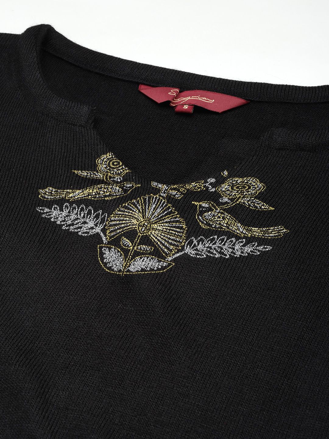 Sangria Ethnic Motifs Printed Regular Kurta With Trousers - Distacart