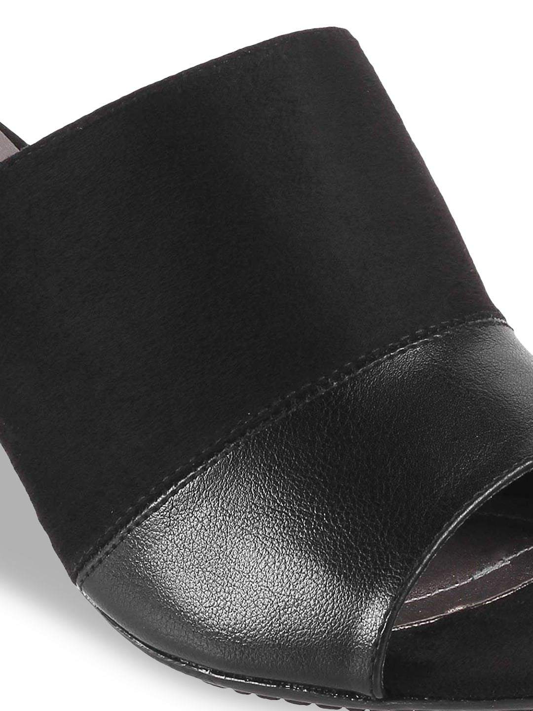 Metro Open Toe Block Heels