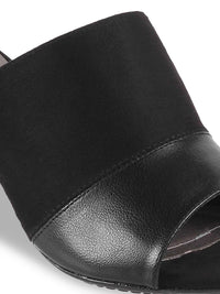 Thumbnail for Metro Open Toe Block Heels