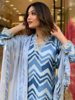 Thumbnail for Kalini Printed Kurta with Trousers & With Dupatta - Distacart