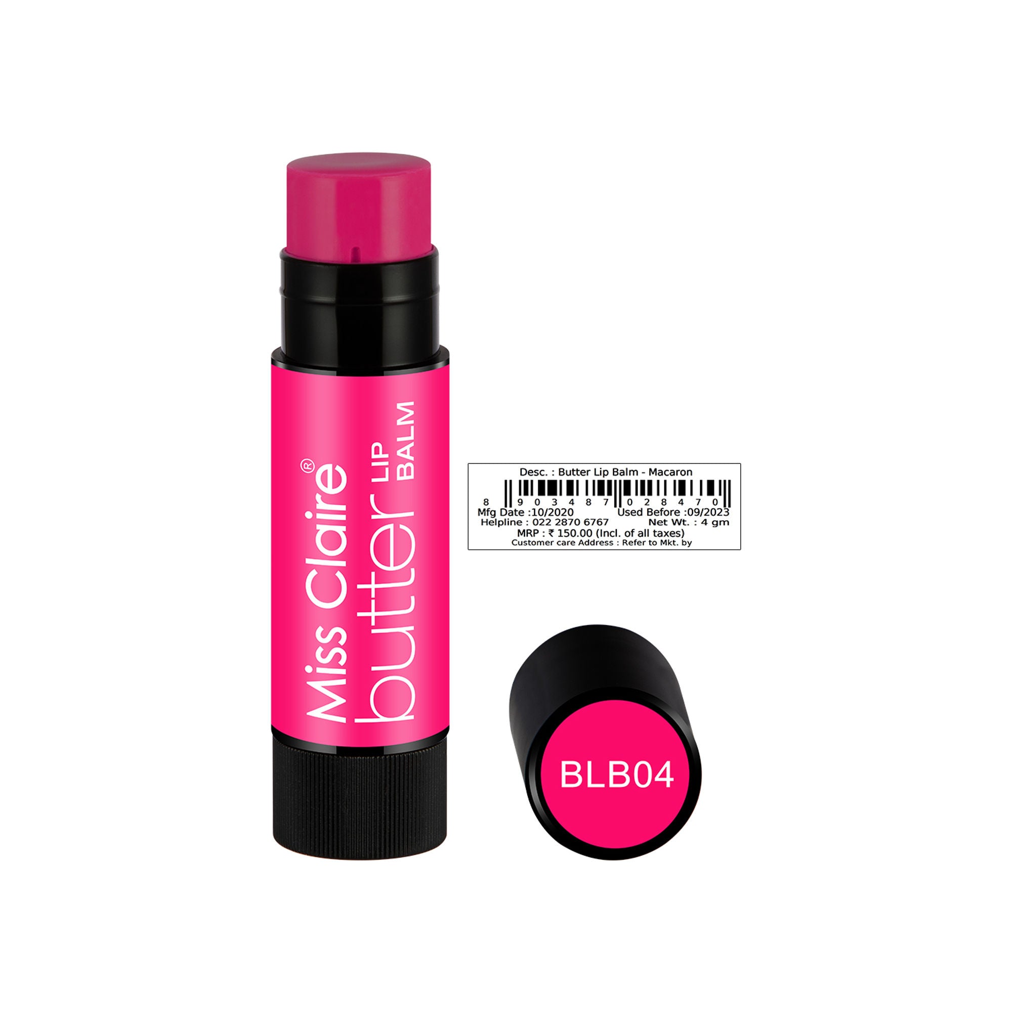 Miss Claire Butter Lip Balm - Macaron