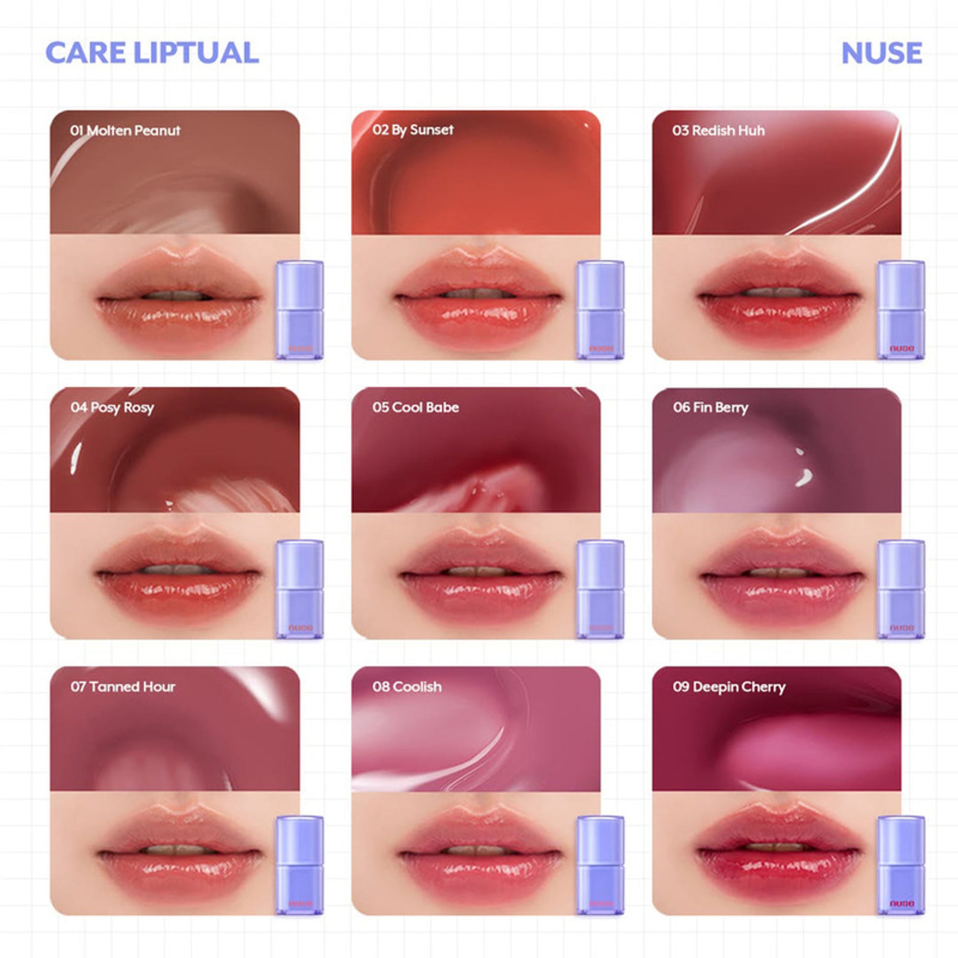 NUSE Care Liptual - Deepin Cherry - Distacart