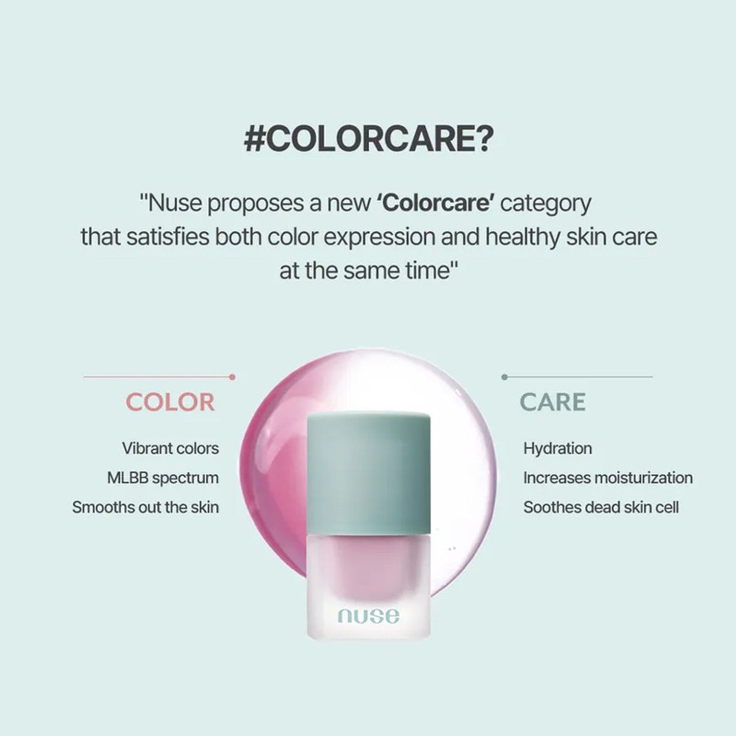 NUSE Mousse Care Cheek - Pink Topper - Distacart