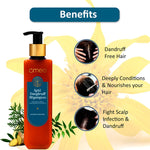 Thumbnail for Omeo Anti Dandruff Shampoo With Green Natural Anti Dandruff Agent - Dista