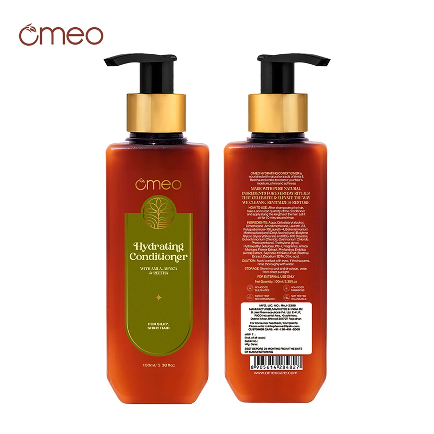 Omeo Hydrating Conditioner with Amla & Reetha - Dista