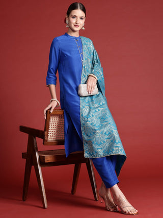 Anouk Gotta Patti Kurta with Trousers & Printed Dupatta - Distacart