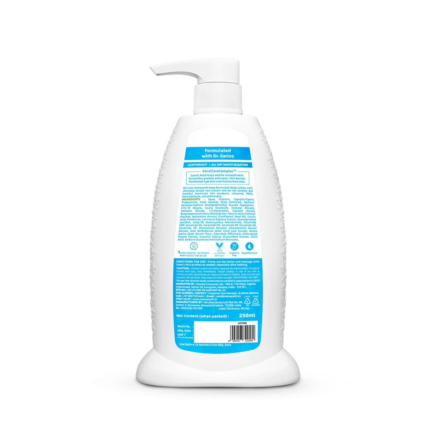 Mamaearth Baby Dermasoft Body Lotion - Dista