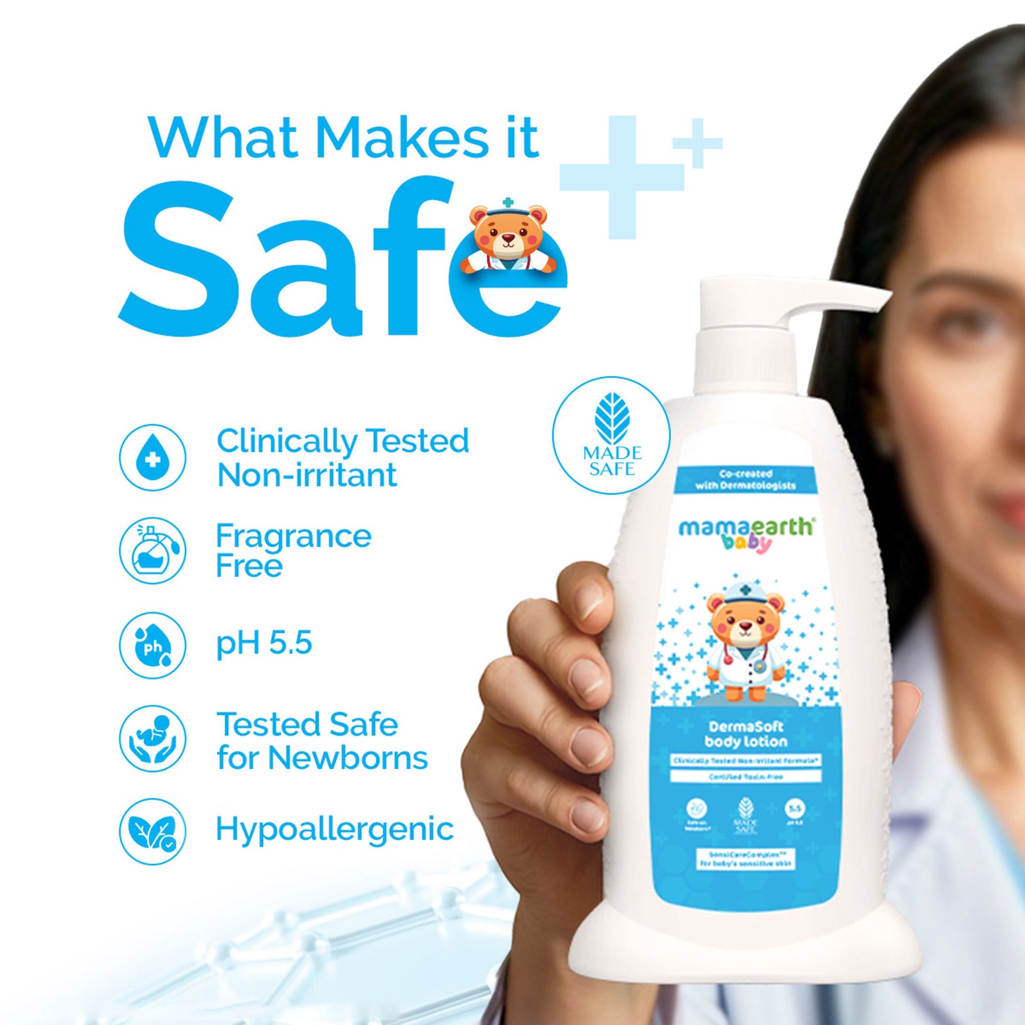 Mamaearth Baby Dermasoft Body Lotion - Dista
