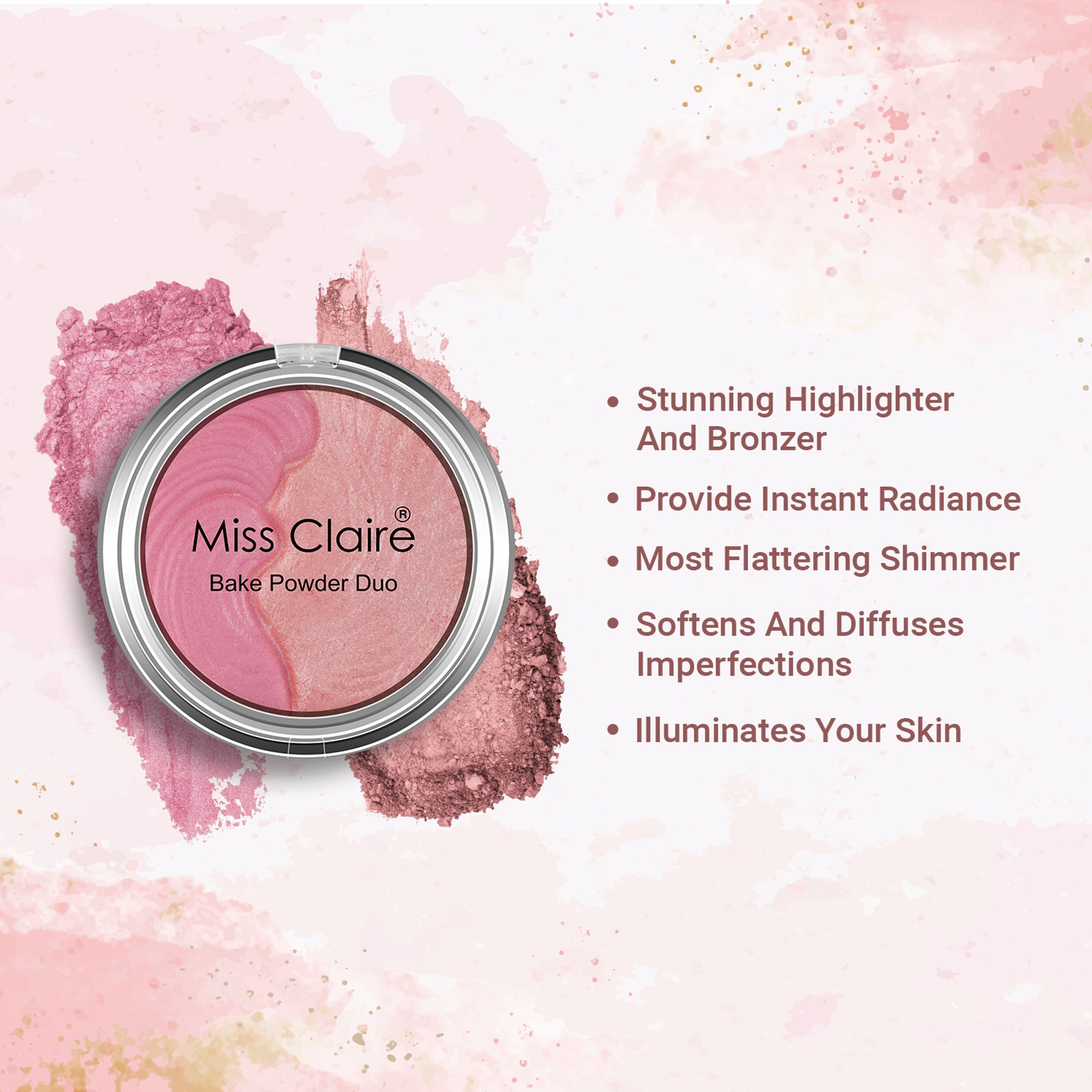 Miss Claire Baked Powder Duo - 10