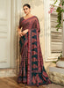 Monjolika Fashion Georgette Printed Multicolour Classic Saree - Distacart