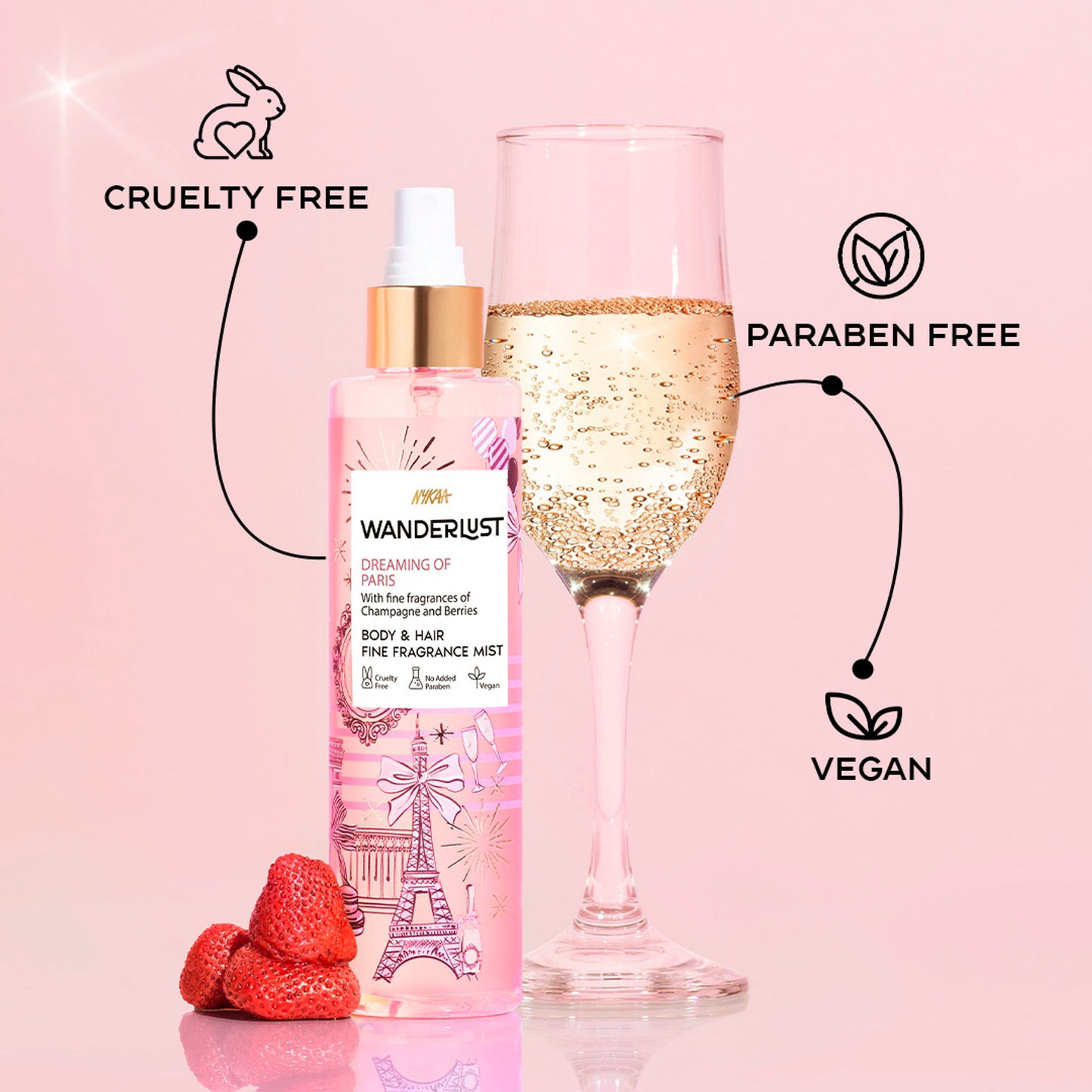 Wanderlust Fragrance Mist For Her - Dreaming-Of-Paris - Distacart