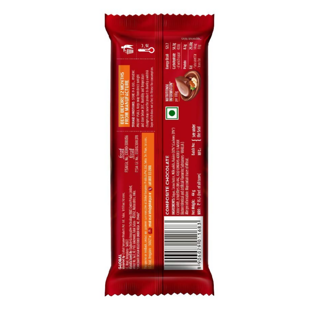 LuvIt. Luscious Fruit & Nut Chocolate Bars - Distacart
