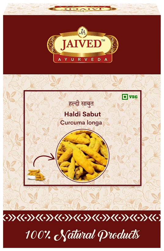 Jaived Ayurveda Haldi Sabut
