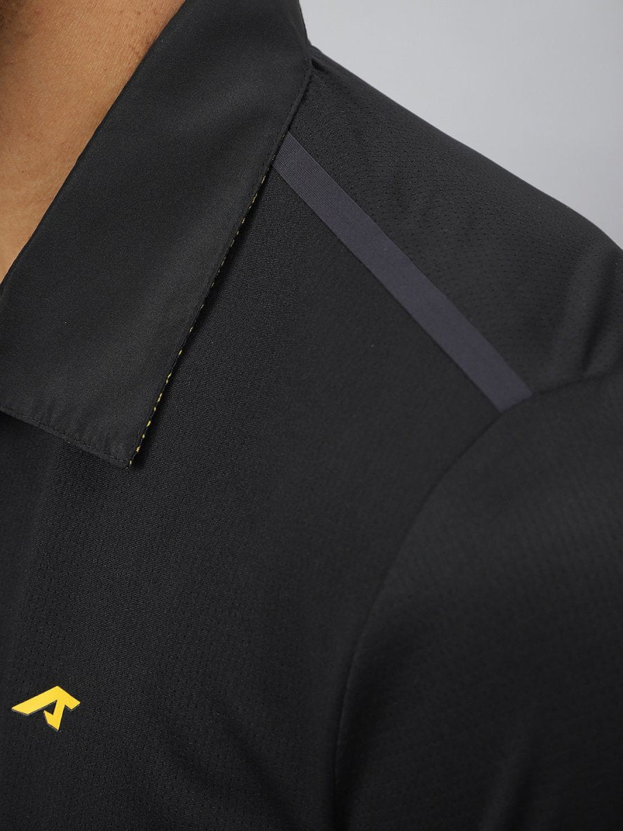 Alcis Men Train-Tech Anti-Static Slim-Fit Training Polo T-Shirt - Distacart
