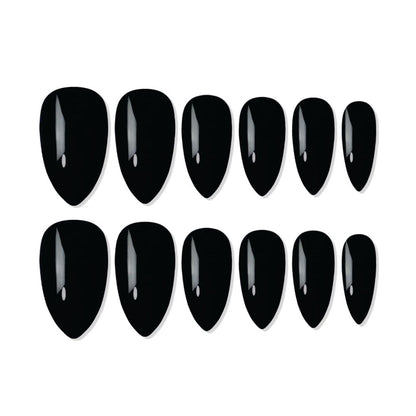 shills professional reusable press on nails almond spn612