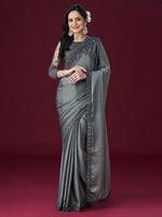 Thumbnail for kasee Ethnic Embroidered Sarees - Distacart