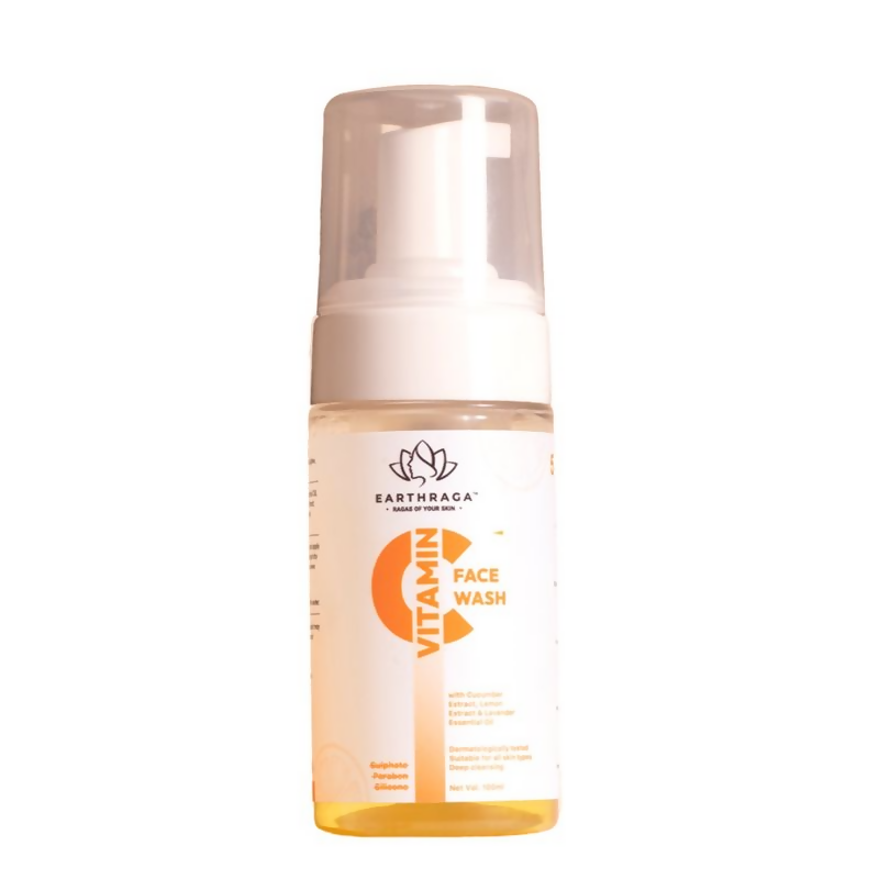 Earthraga Vitamin C Foaming Face Wash - Distacart