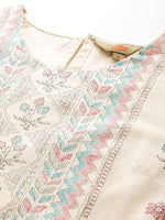 Thumbnail for Anouk Women Floral Khari Printed Pure Cotton Kurta With Trousers & Dupatta - Distacart