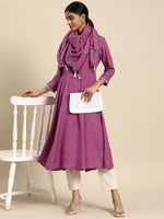 Thumbnail for All About You Women A-Line Kurta with a Dupatta - Distacart