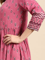 Thumbnail for All About You Women Floral Printed Regular Kurta with Trouser - Distacart