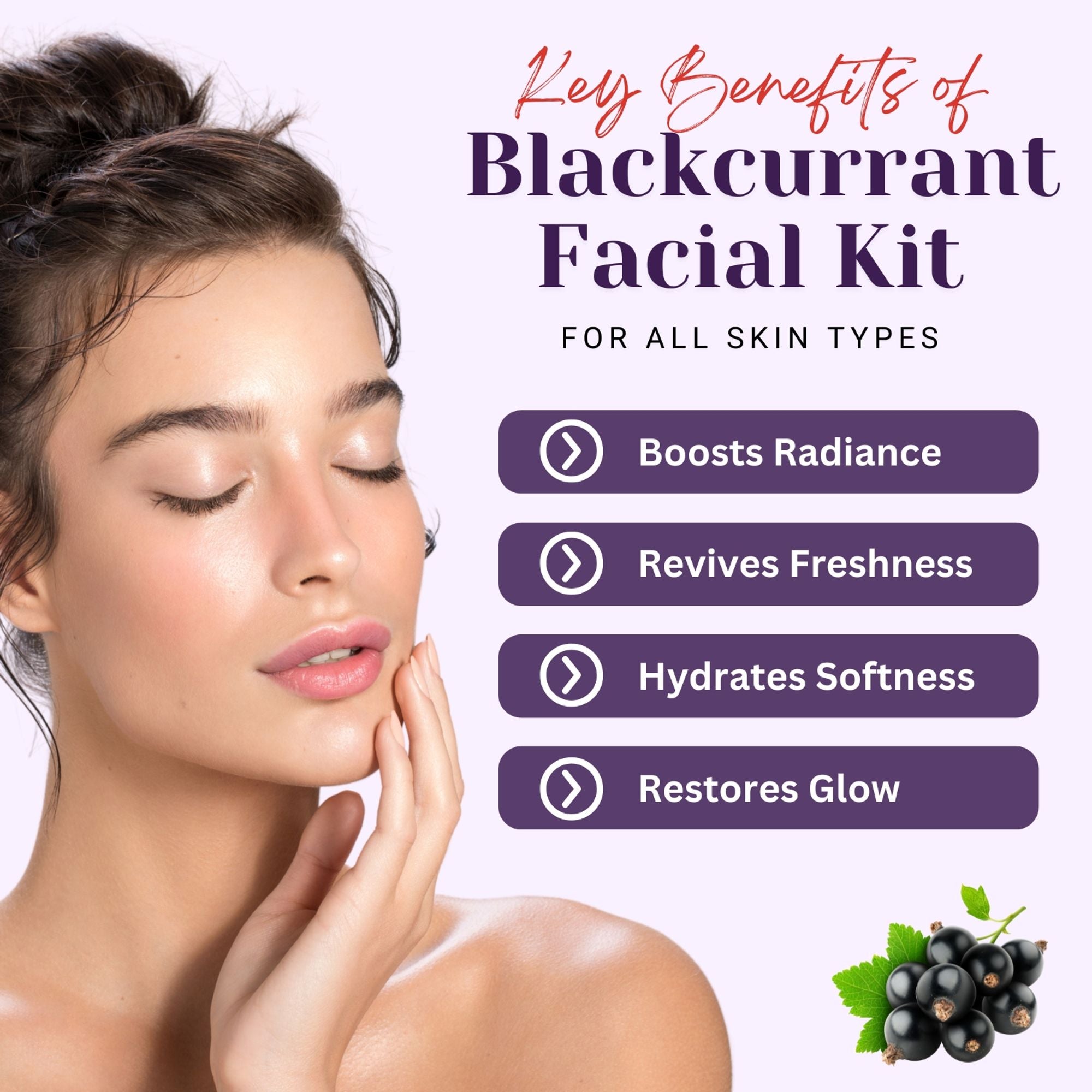 Aroma Treasures Blackcurrant Facial Kit