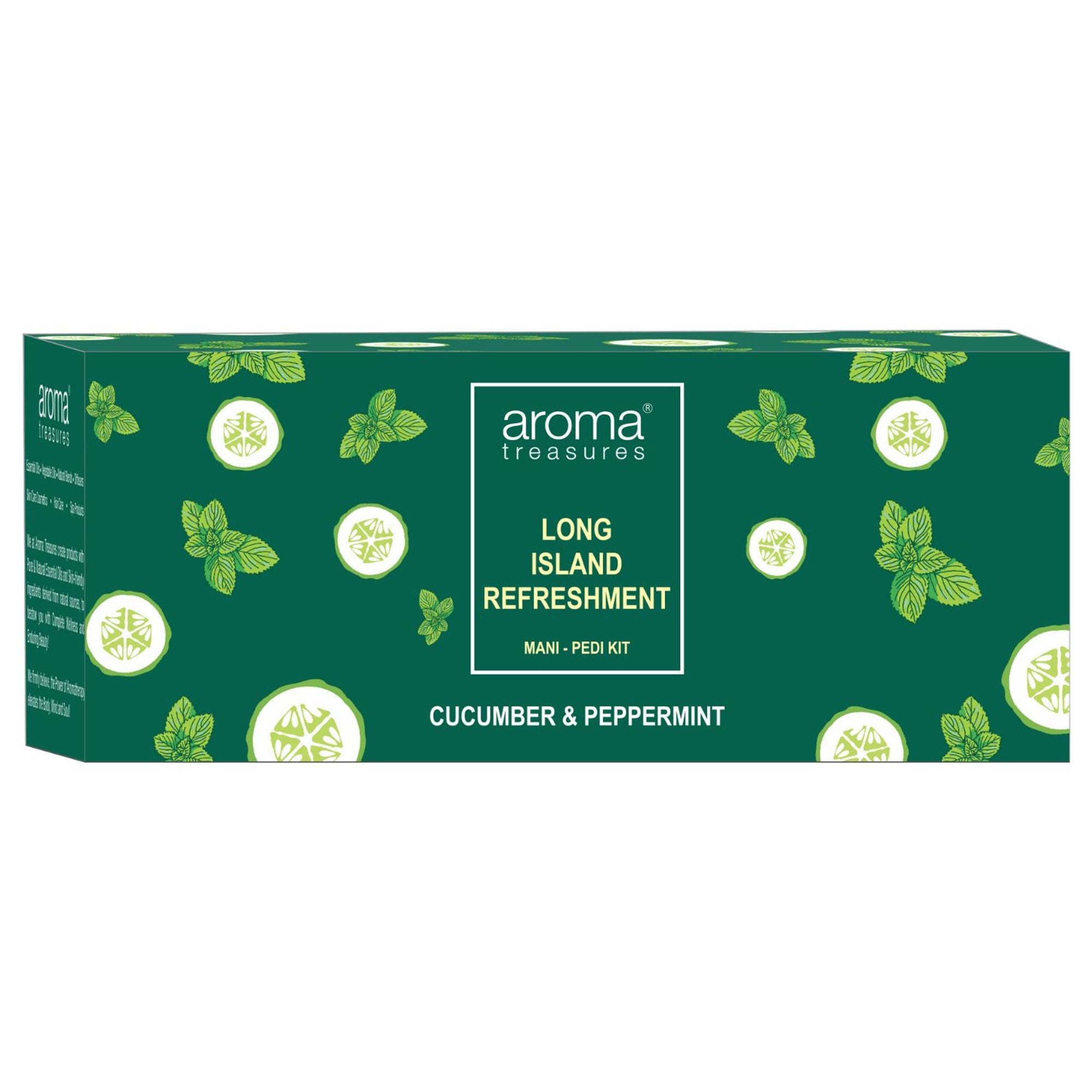 Aroma Treasures Long Island Refreshment Mani-Pedi Kit