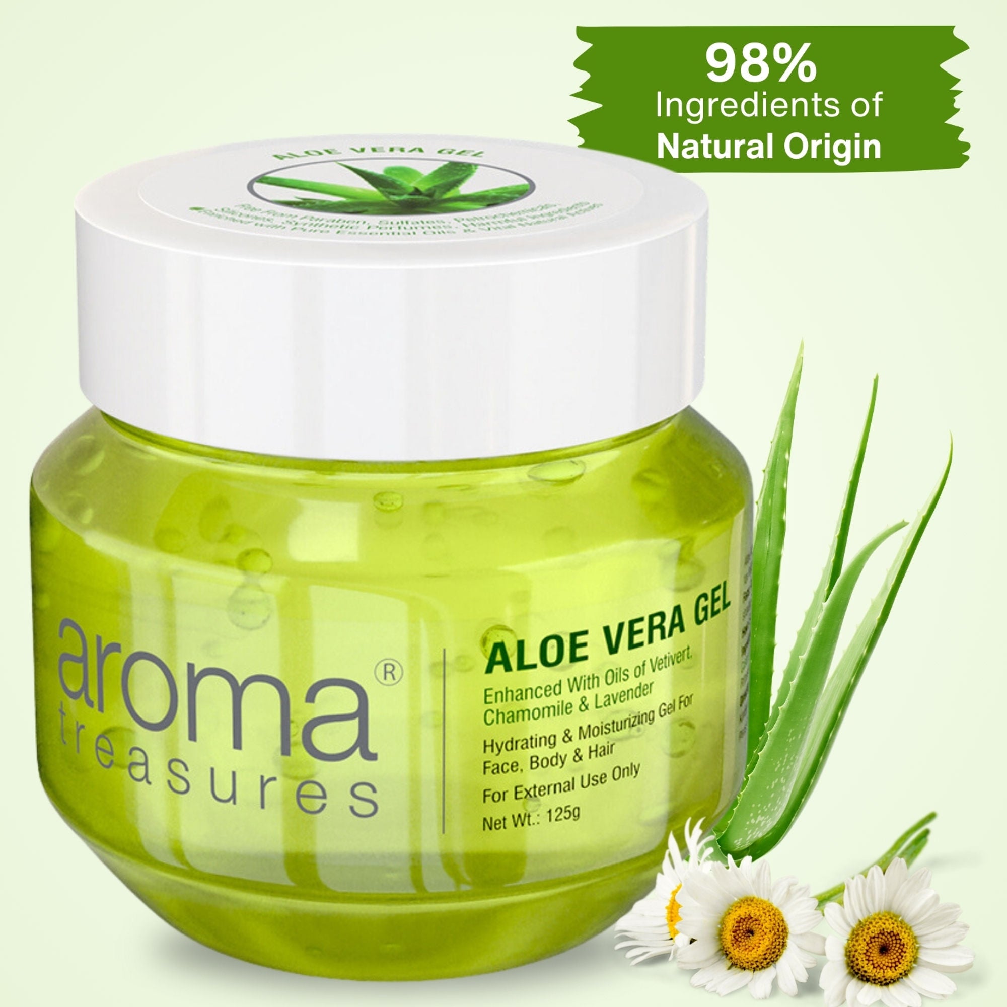 Aroma Treasures Aloe Vera Gel - Distacart