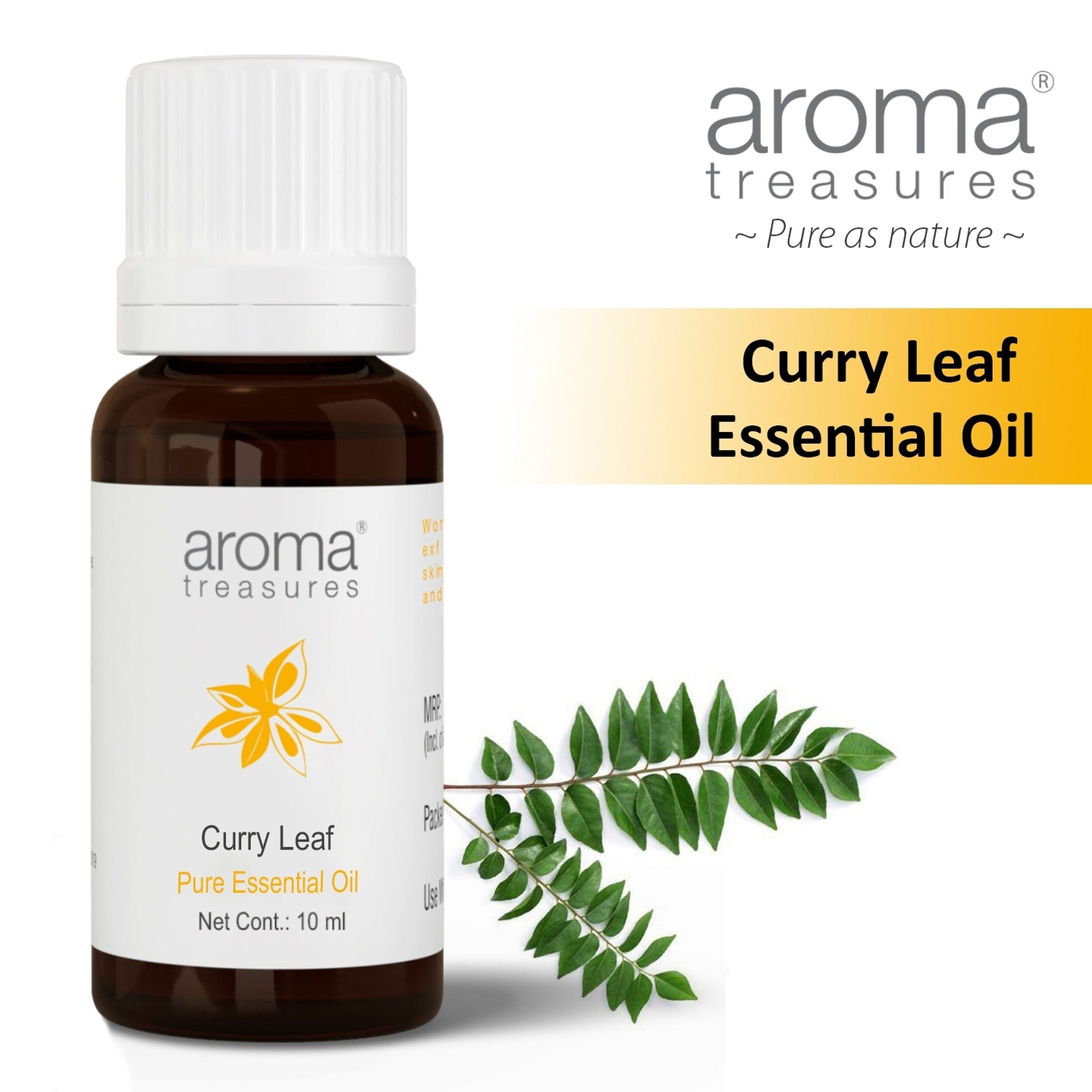 Aroma Treasures Curry Leaf Pure Essential Oil - Distacart
