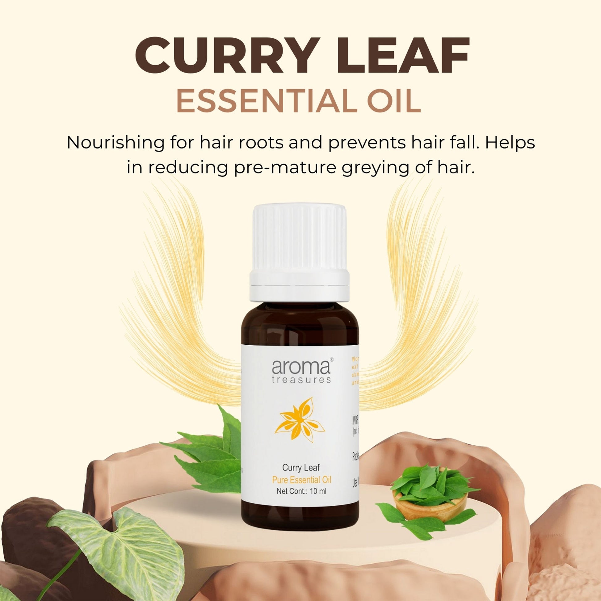 Aroma Treasures Curry Leaf Pure Essential Oil - Distacart