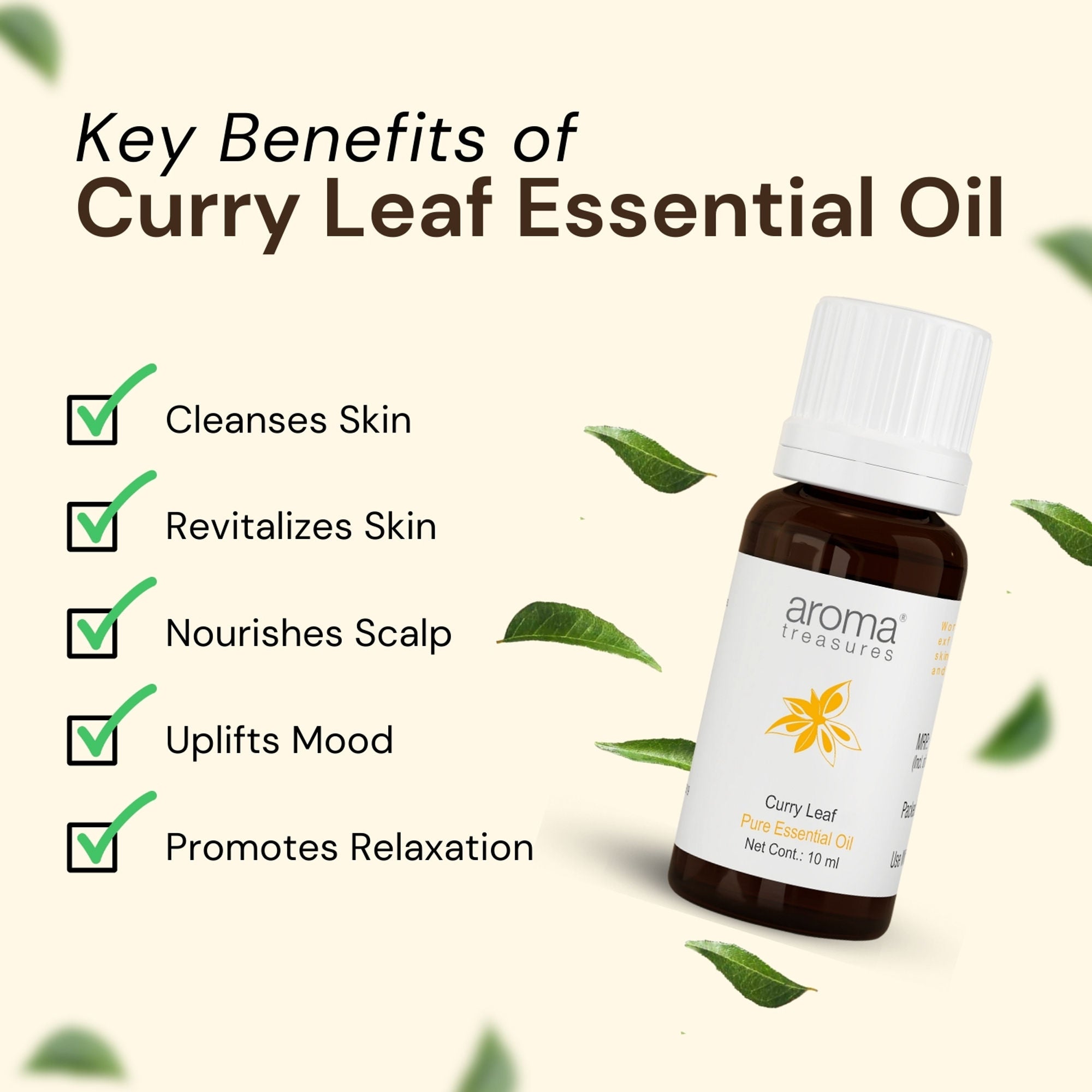 Aroma Treasures Curry Leaf Pure Essential Oil - Distacart